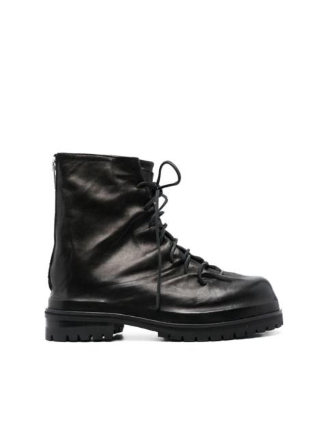 424 ankle lace-up fastening boots