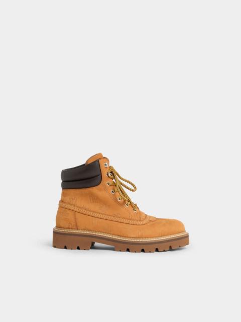 DSQUARED2 D2 MONOGRAM ANKLE BOOTS
