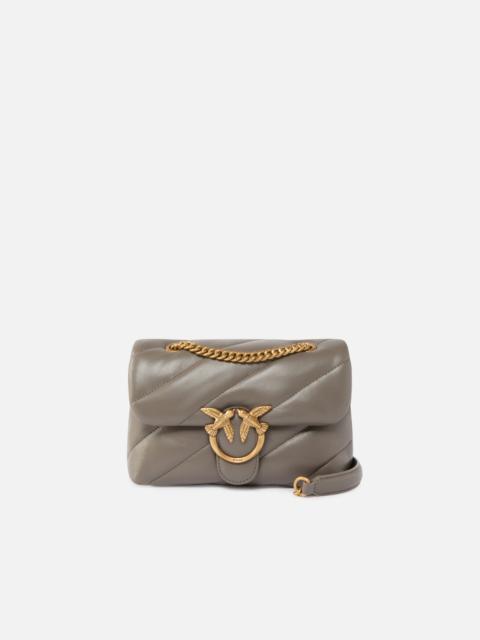 PINKO SMALL SHOULDER BAG LOVE BAG PUFF MAXI QUILT