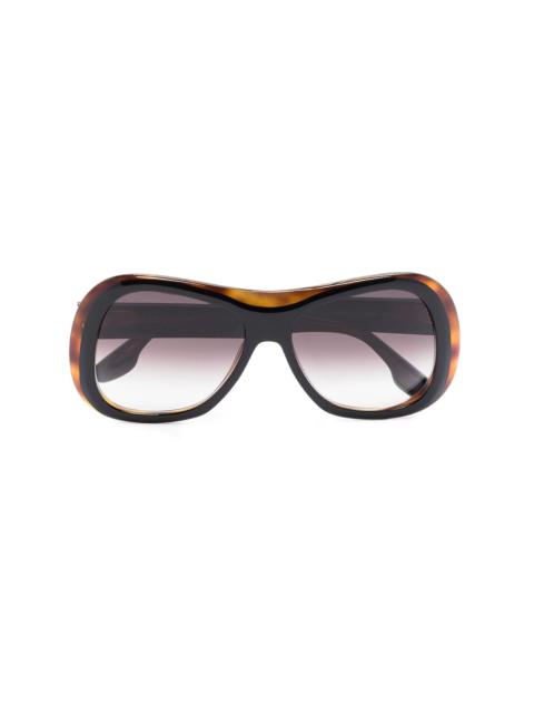 Victoria Beckham Large Bevelled Butterfly sunglasses