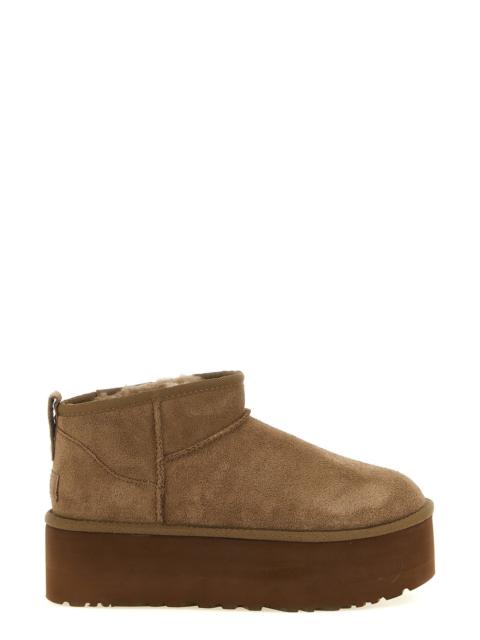UGG 'Classic Ultra Mini Platform' Ankle Boots