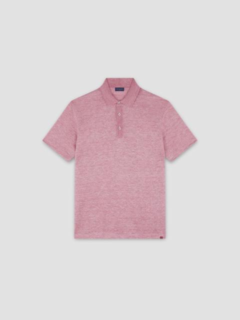 LINEN JERSEY POLO