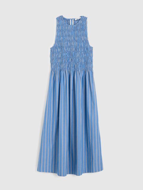 Madewell Smocked Racerback Midi Dress