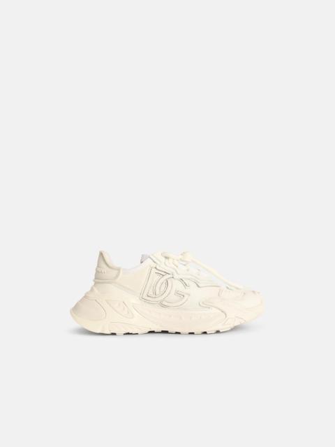 Dolce & Gabbana 'DAYMASTER' WHITE LEATHER BLEND SNEAKERS