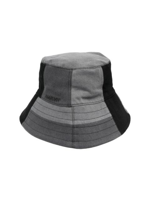 Ambush patchwork-design bucket hat