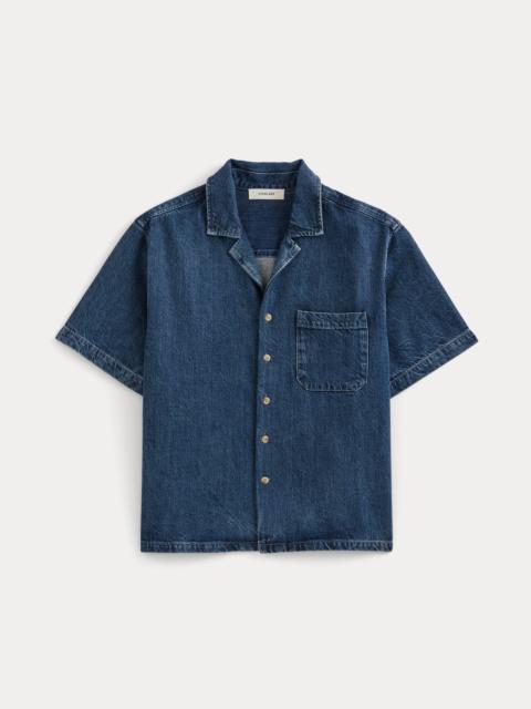 EVERLANE LIGHTWEIGHT DENIM RESORT SHIRT