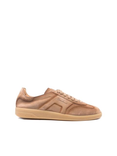 Santoni suede sneakers