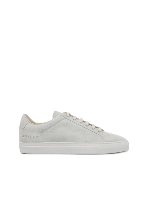 Common Projects logo-detail suede sneakers