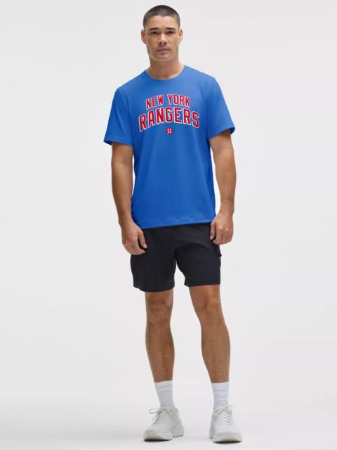 lululemon Organic Cotton Classic-Fit T-Shirt *New York Rangers