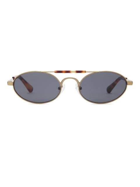 Dries Van Noten Oval Sunglasses