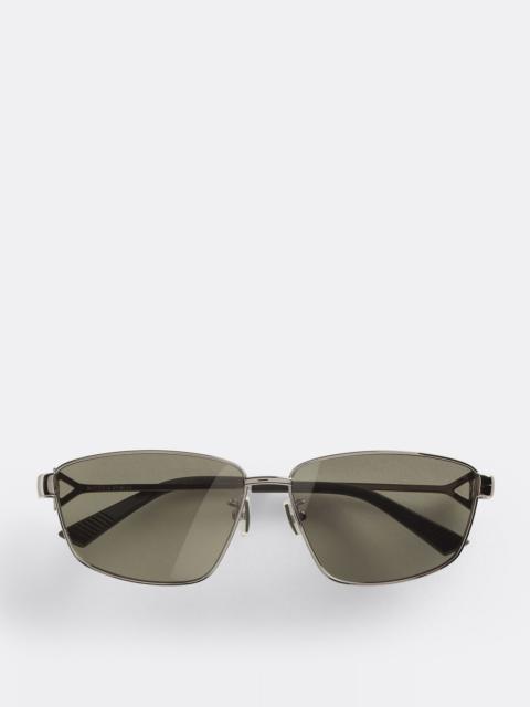 Bottega Veneta turn square sunglasses