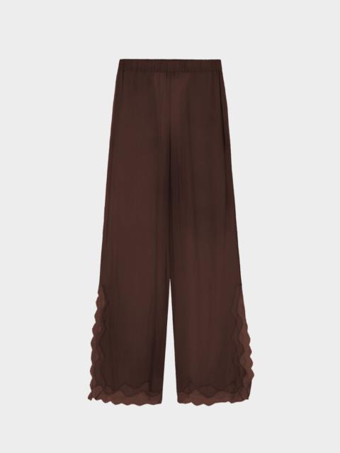 16ARLINGTON RICCI TROUSER IN SATIN