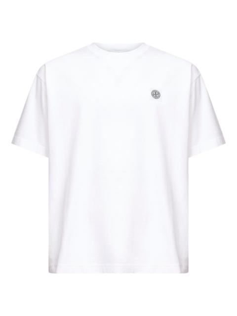 Stone Island compass logo-patch T-shirt