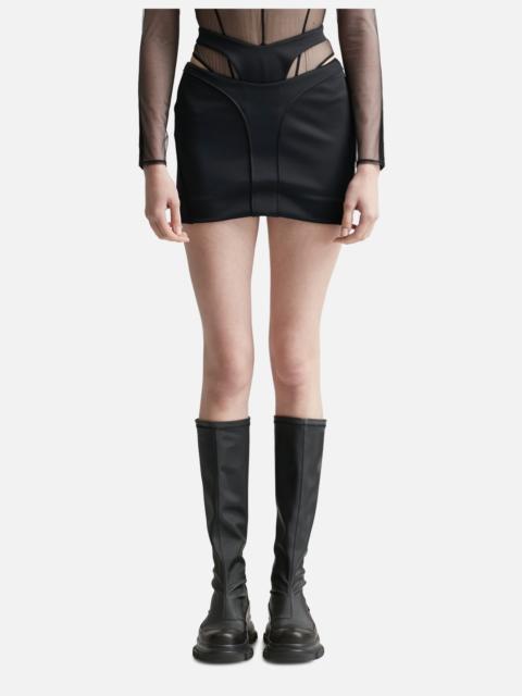 MUGLER MINI SKIRT
