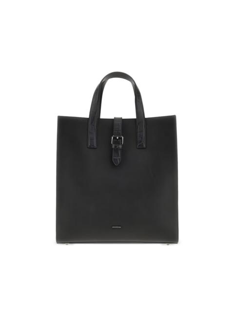 EMPORIO ARMANI leather tote bag