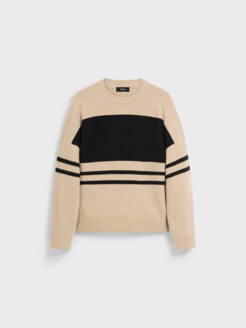 Colorblock Sweater in Astor Wool