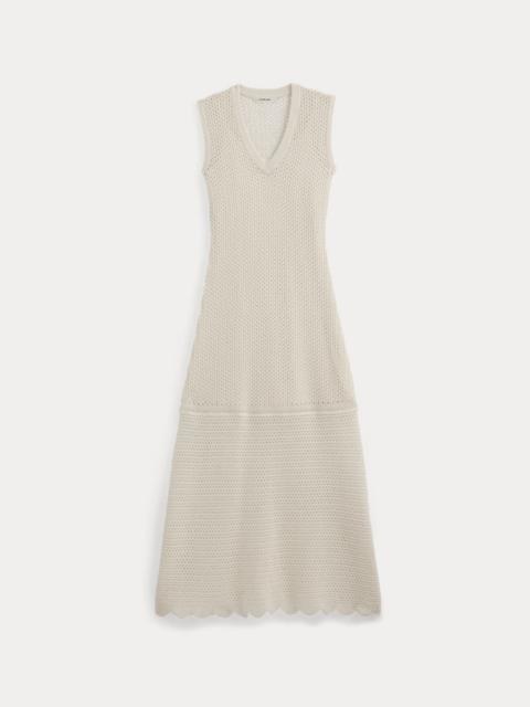 EVERLANE LACE KNIT MAXI SWEATER DRESS