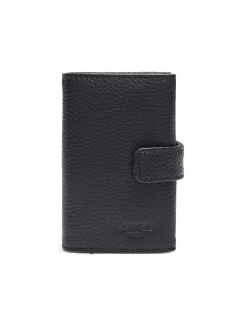 LANCEL Leon grained leather cardholder