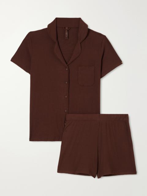 SKIMS Soft Lounge Ribbed Modal-blend Pajama Set