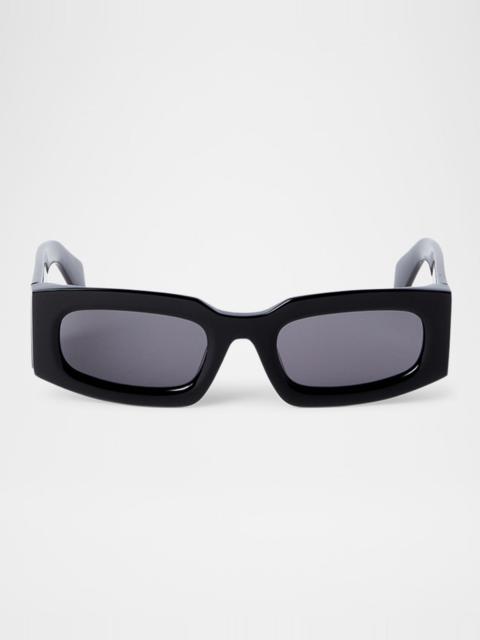 Off-White Cary Arrow Oval Sunglasses