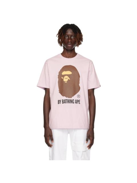 A BATHING APE® Purple 'By Bathing Ape' T-Shirt