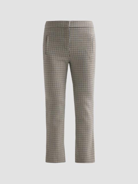 VERONICA BEARD Women's Arte Kick-Flare Crop Pants - Navy Multi