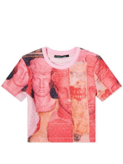 Andersson Bell Andersson Bell David Chiffon Printed Crinkle T-Shirt