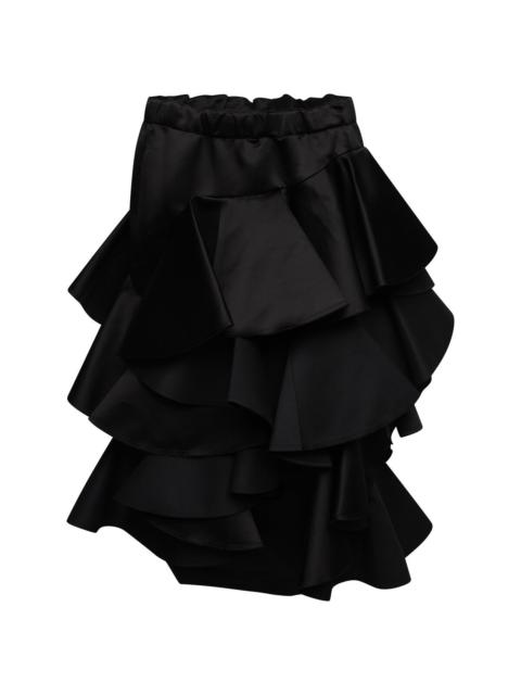 Comme Des Garçons Layered Skirt in Black