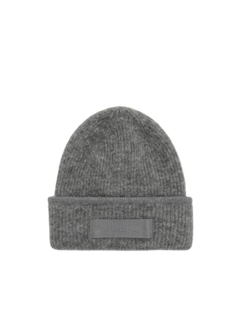 JACQUEMUS Le Bonnet ribbed beanie hat