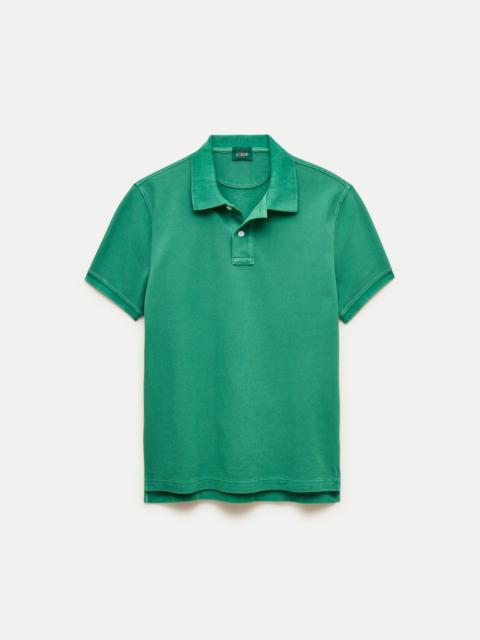 J.CREW Washed piqué polo shirt