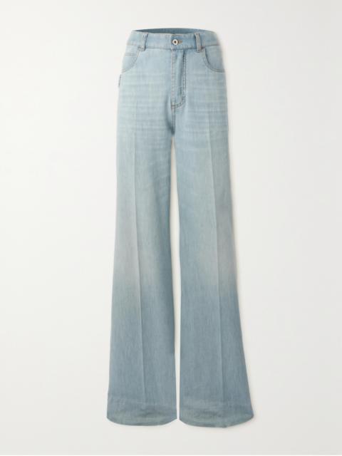 Bottega Veneta High-rise Wide-leg Jeans