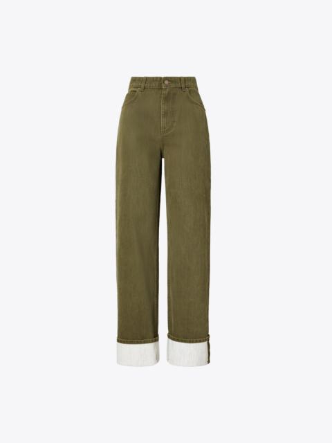 TORY BURCH Cuffed Jean