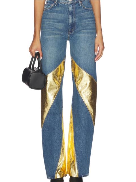 MOTHER The Spiral Saloon Heel Jeans