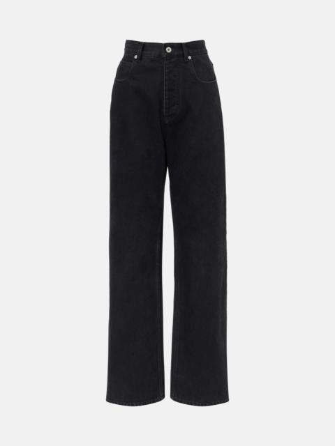 Bottega Veneta High-rise wide-leg jeans