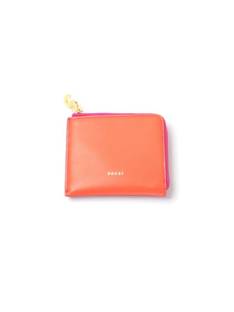 sacai Bicolor Half Wallet