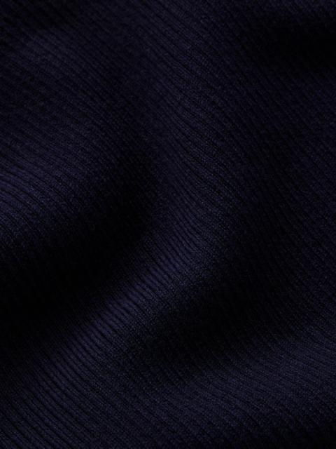 BODEN Emilia Roll Neck Sweater-Navy
