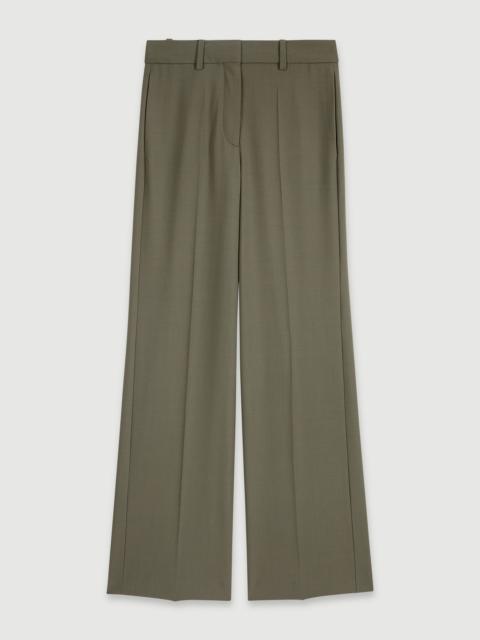 maje Straight-leg suit trousers