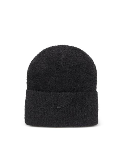 Nike logo-embroidered beanie hat