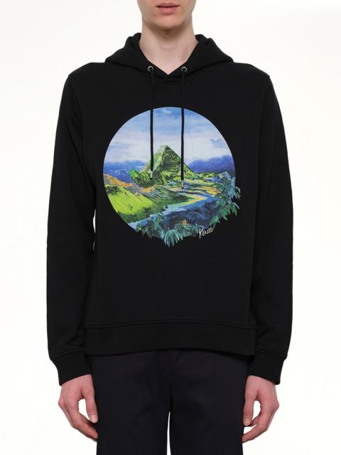 KENZO Landscape Hoodie in Black