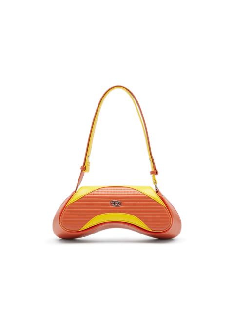 Diesel PLAY - CROSSBODY BAG IN QUILTED PERFORATED PU