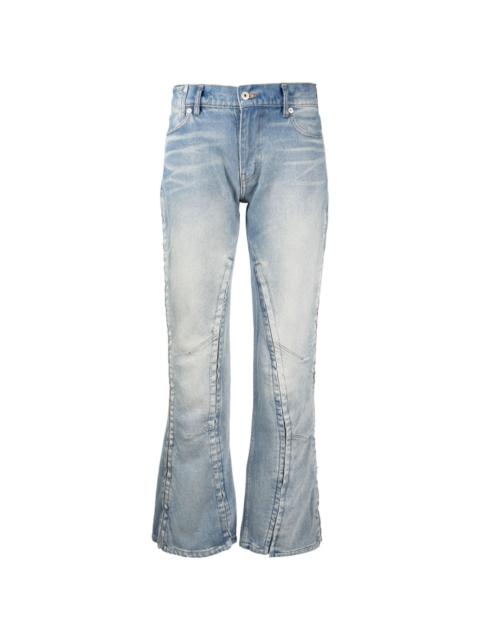 Y/Project high-waisted flared jeans