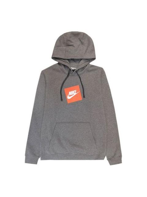 Nike Men's Nike Fleece Lined Stay Warm Athleisure Casual Sports Gray Pullover CW6414-071