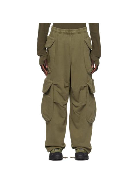 Green Heavy Gocar Cargo Pants