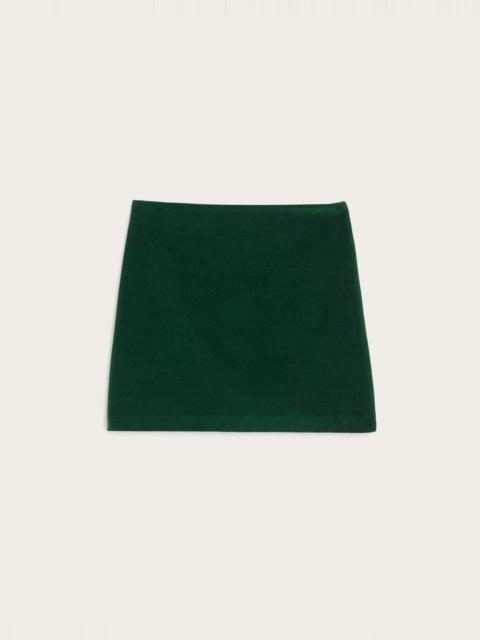 Madewell Back-Zip Mini Skirt