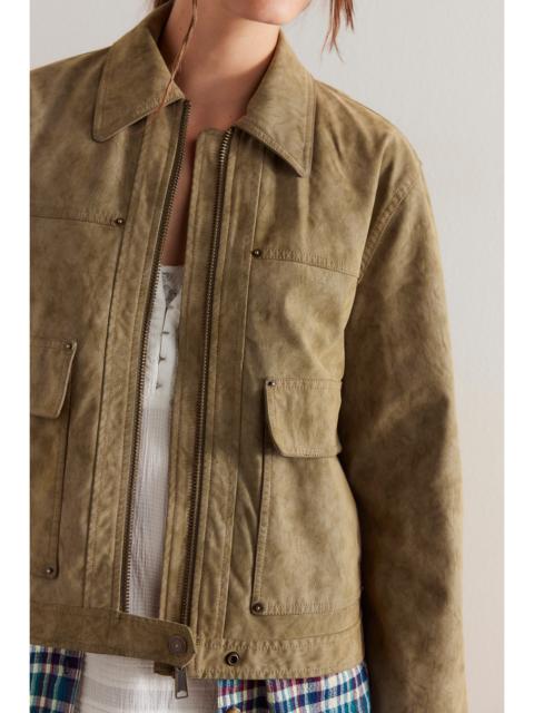 FREE PEOPLE We The Free Blair Vegan Suede Jacket