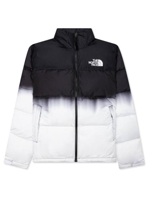 The North Face 1996 NUPTSE DIP DYE JACKET - BLACK