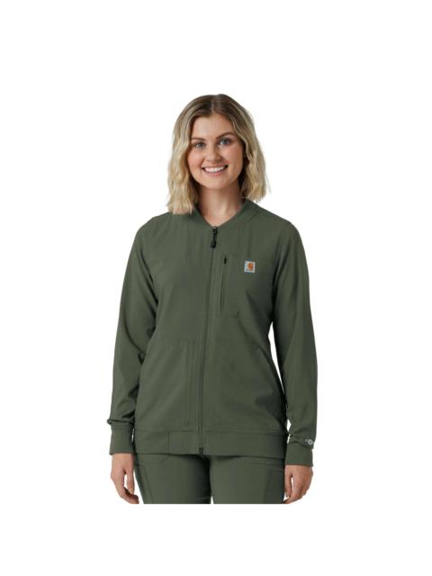 Carhartt Women's Force Cross-Flex Lightweight Scrub Jacket
