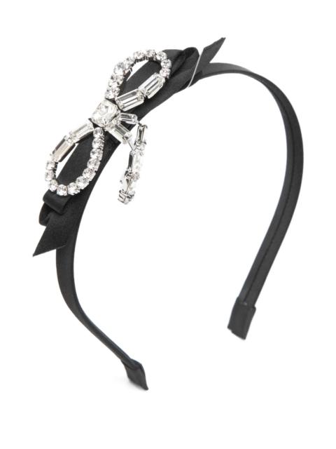 JIMMY CHOO Jimmy Choo Crystal-bow Headband