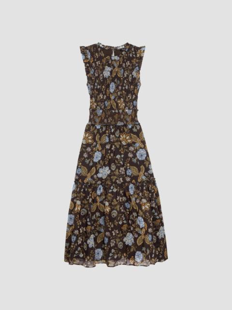 Rails Women's Vivier Floral Smocked Midi Dress - Willow