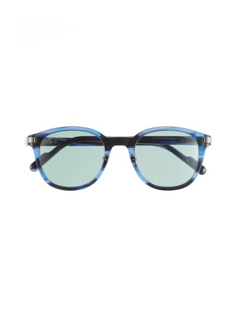 Cartier 51mm Round Sunglasses